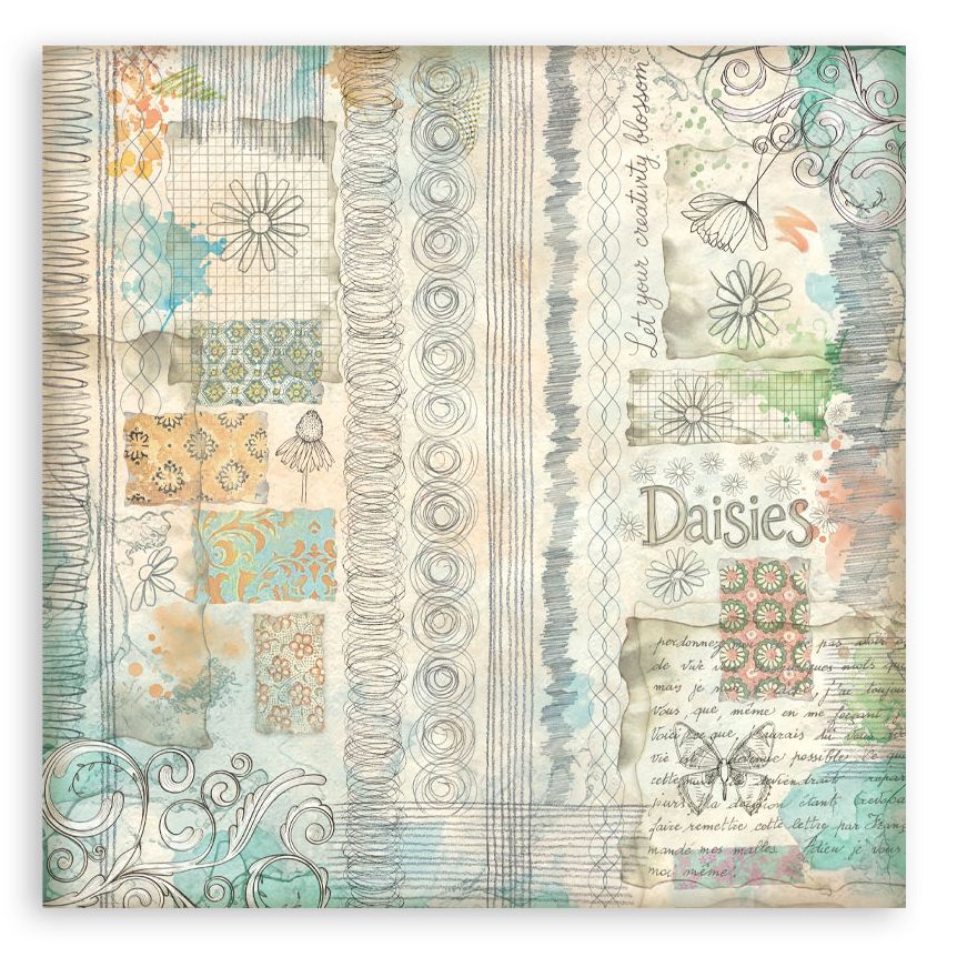 Daisy Art - 12x12 Single Sided Collection