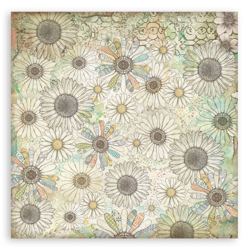 Daisy Art -8x8 Single Sided Collection