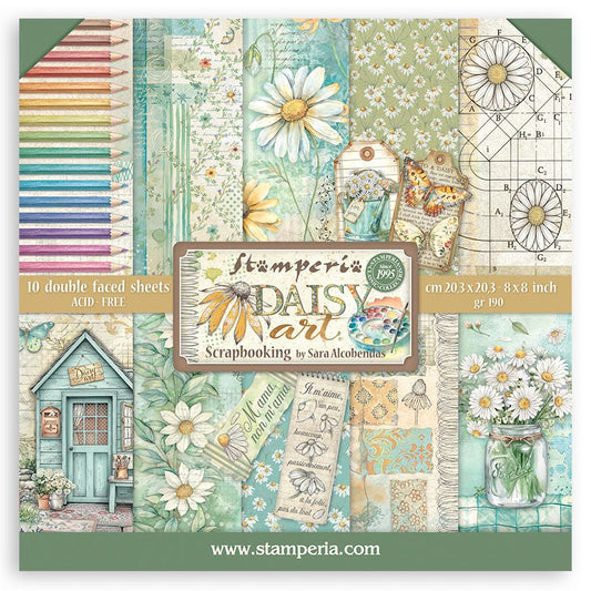 Daisy Art - 8x8 Double Sided Collection