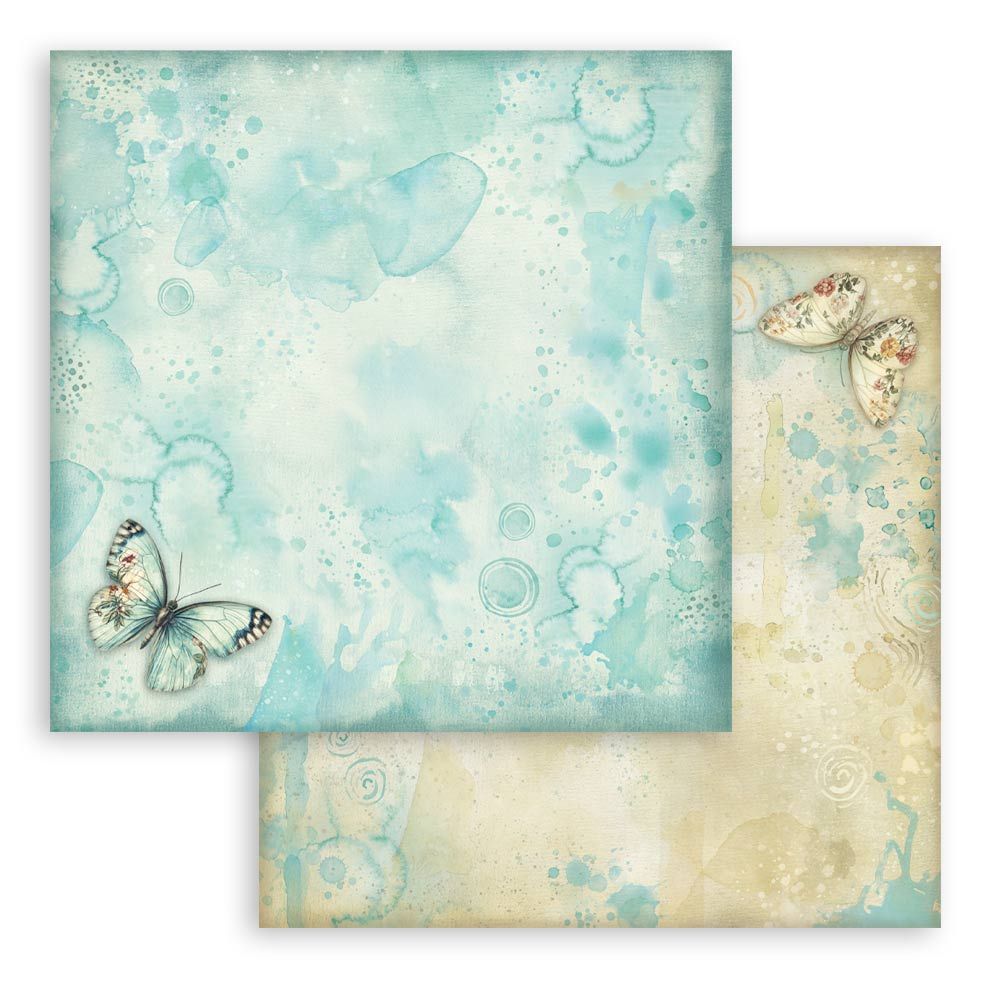 Daisy Art -8x8 Double Sided Backgrounds
