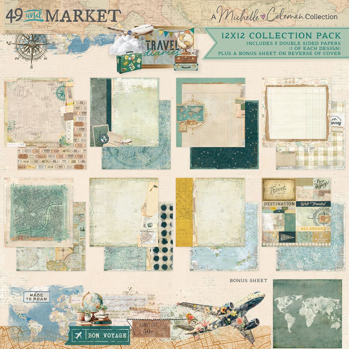 Travel Diaries - 12x12 Collection