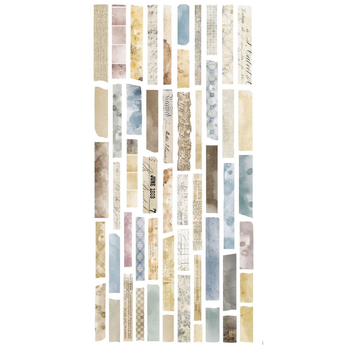 Faded Memory Lane - Cello Stickers – The Nic Nook
