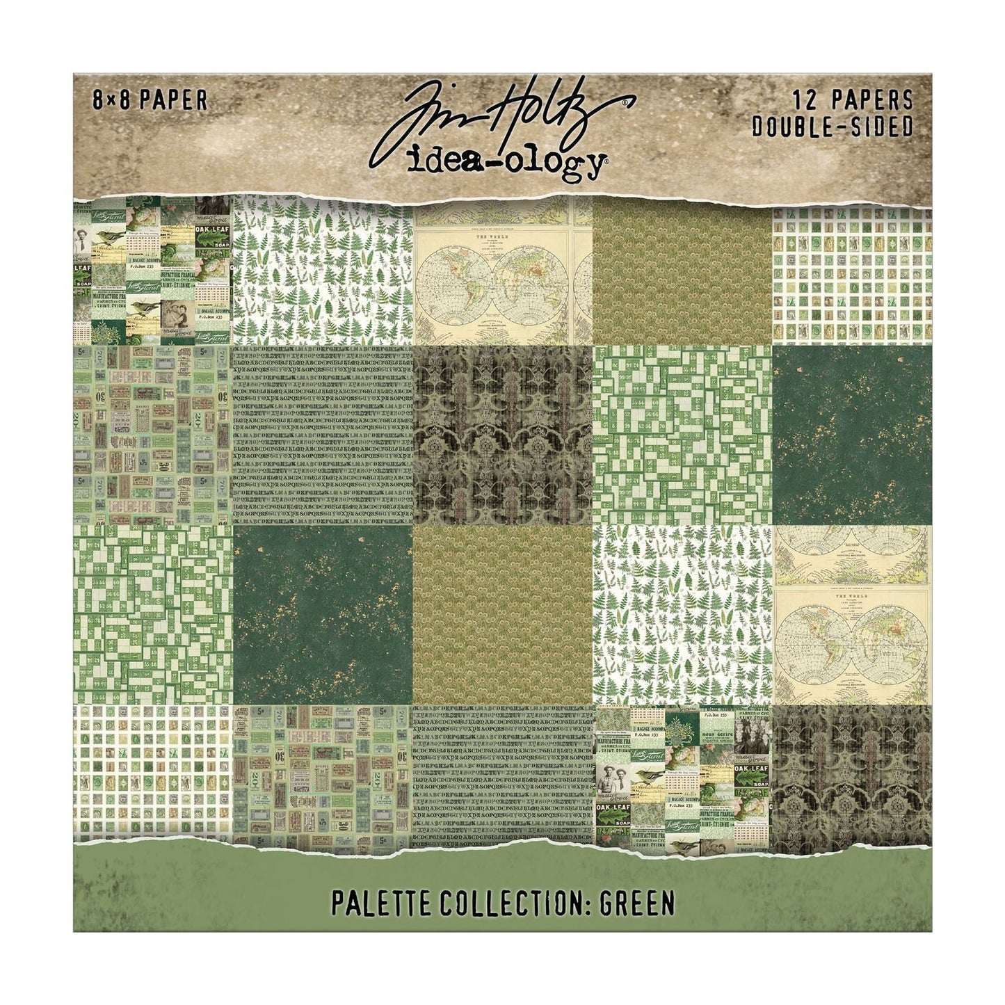 8x8 Idea-ology Double Sided Cardstock - Green