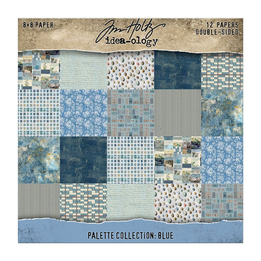 8x8 Idea-ology Double Sided Cardstock - Blue