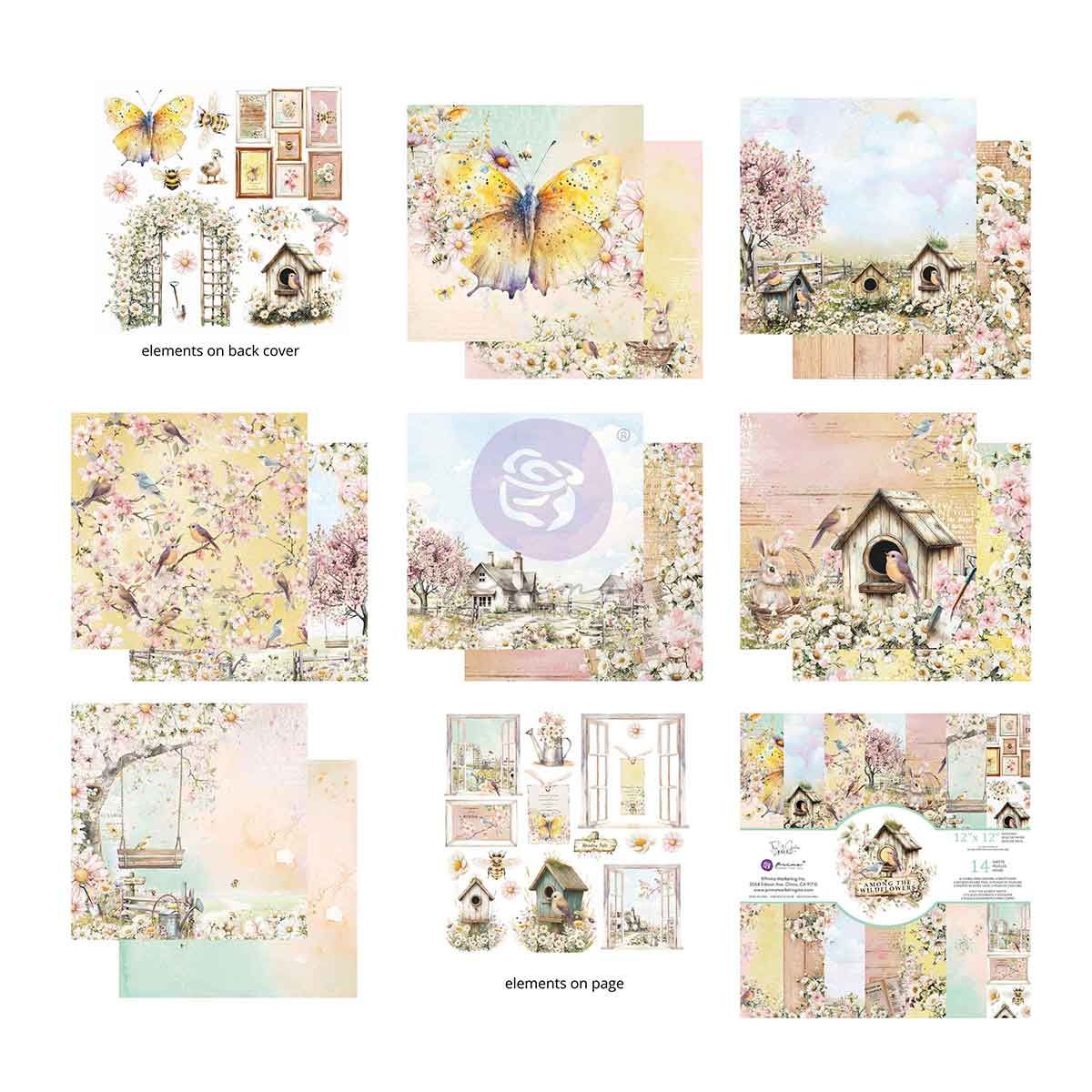 Among The Wildflowers - 12x12 Collection