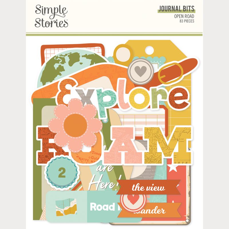 Open Road - Camera Chipboard Album Class - July 12th
