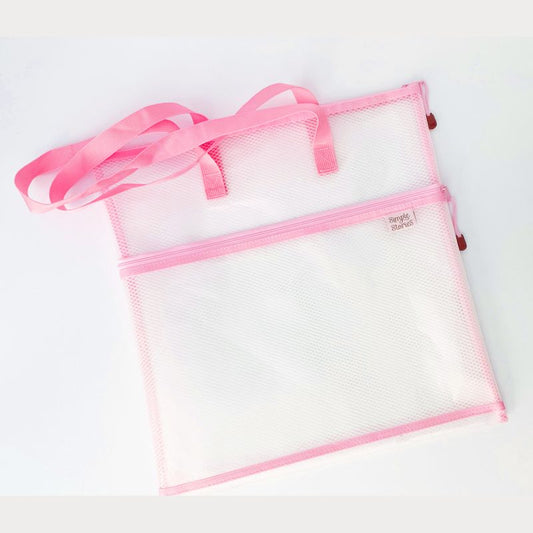 Craft Bag - 16x16 with 16x10 Outer Pocket - Pink