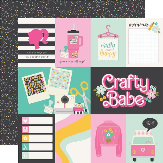 Crafty Babe - Elements 2 - 12x12 Pattern Paper*