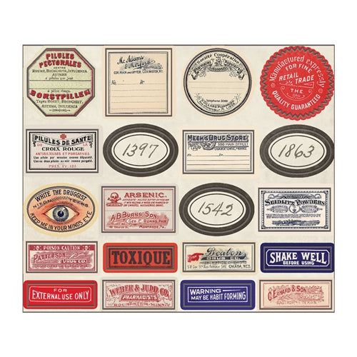 Apothecary Vials by Tim Holtz Idea-ology