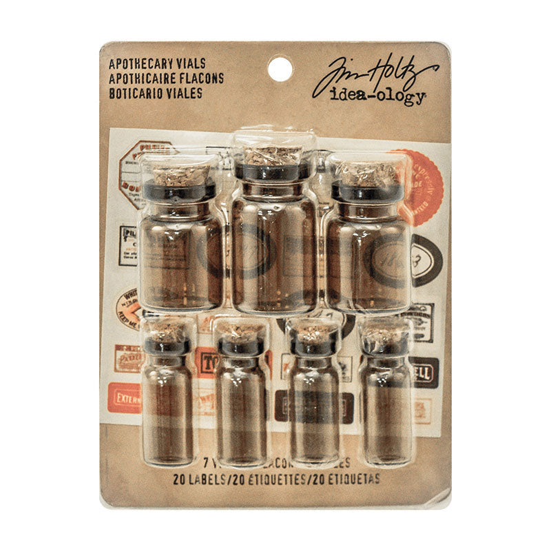 Apothecary Vials by Tim Holtz Idea-ology
