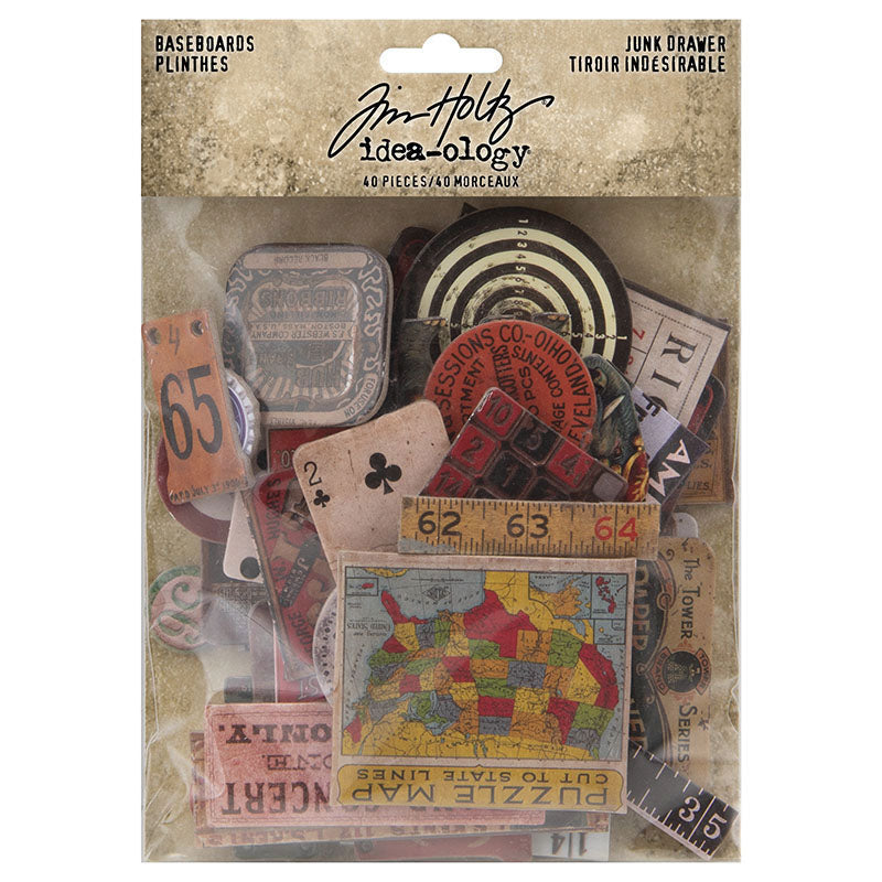 Junk Drawer Baseboards by Tim Holtz Idea-ology