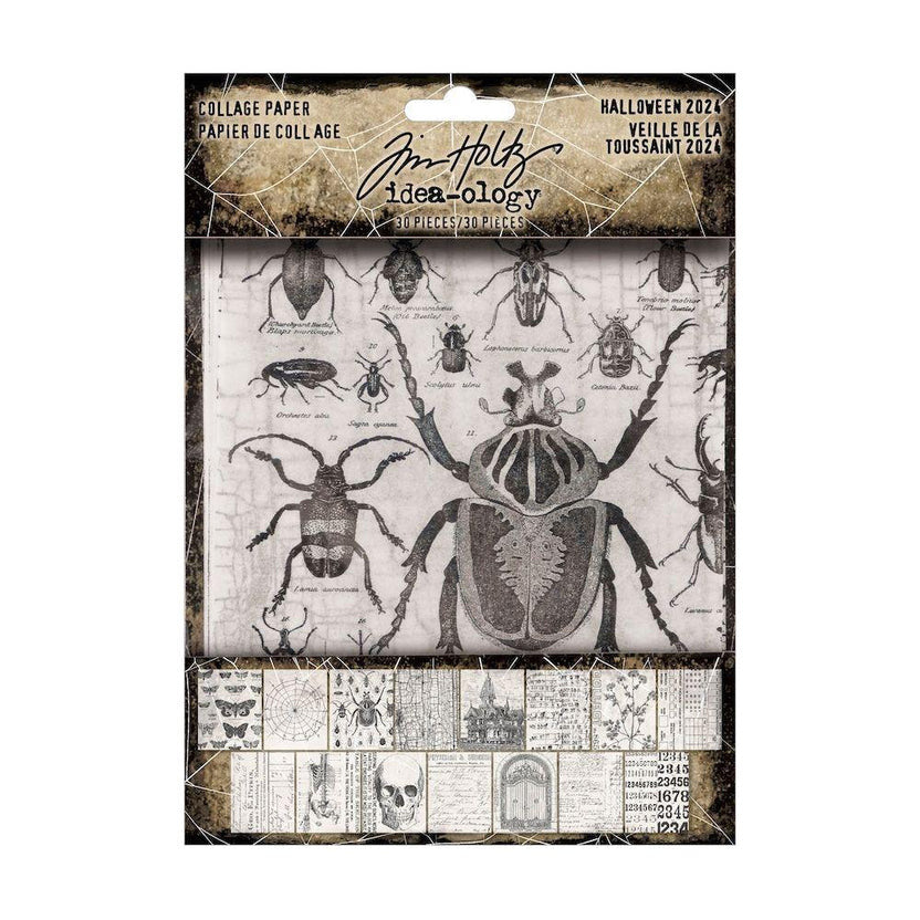 Halloween Collage Paper by Tim Holtz Idea-ology