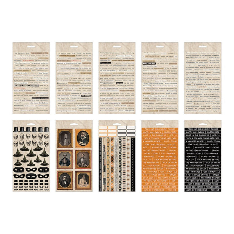 Halloween Sticker Book by Tim Holtz Idea-ology