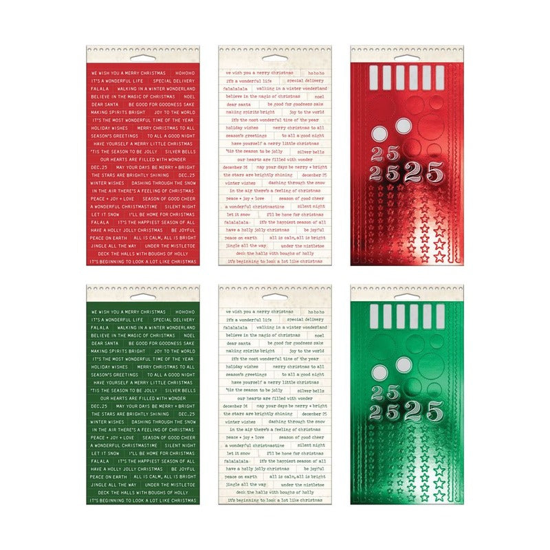 Christmas Classic Sticker Book by Tim Holtz Idea-olgy