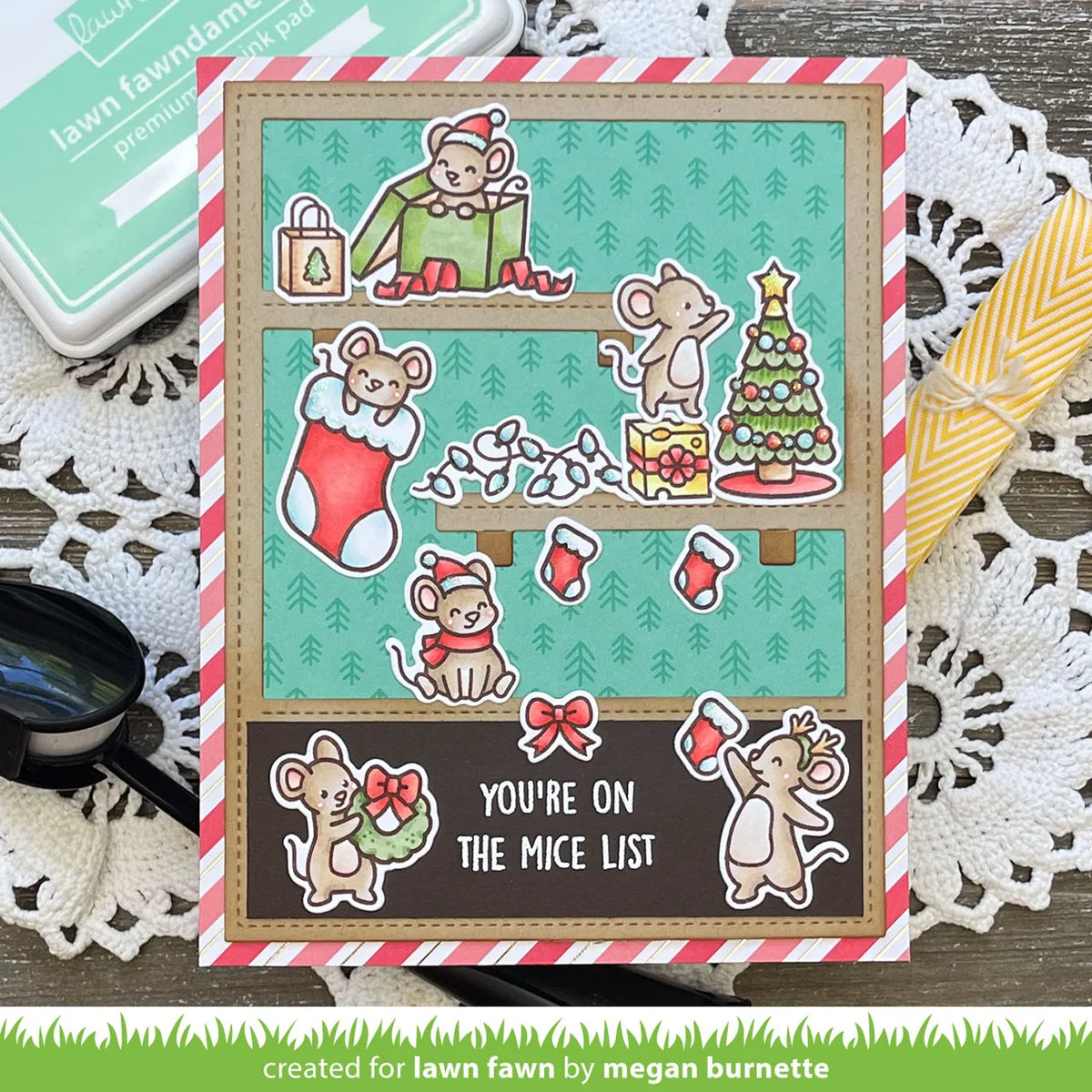 A Mice Christmas - Stamp