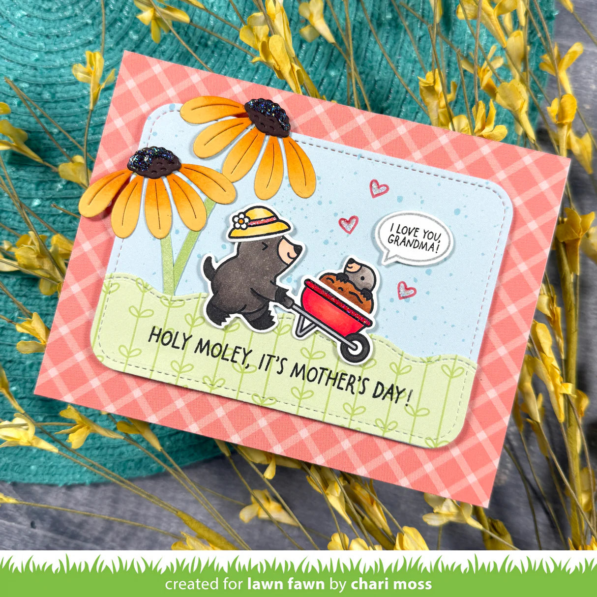 All The Garden Hats - Stamps