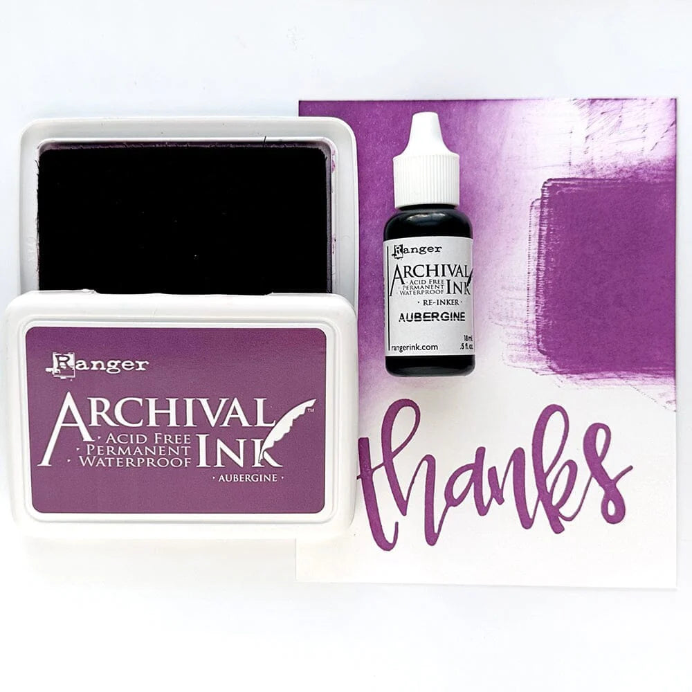 Archival Ink - Reinker - Aubergine