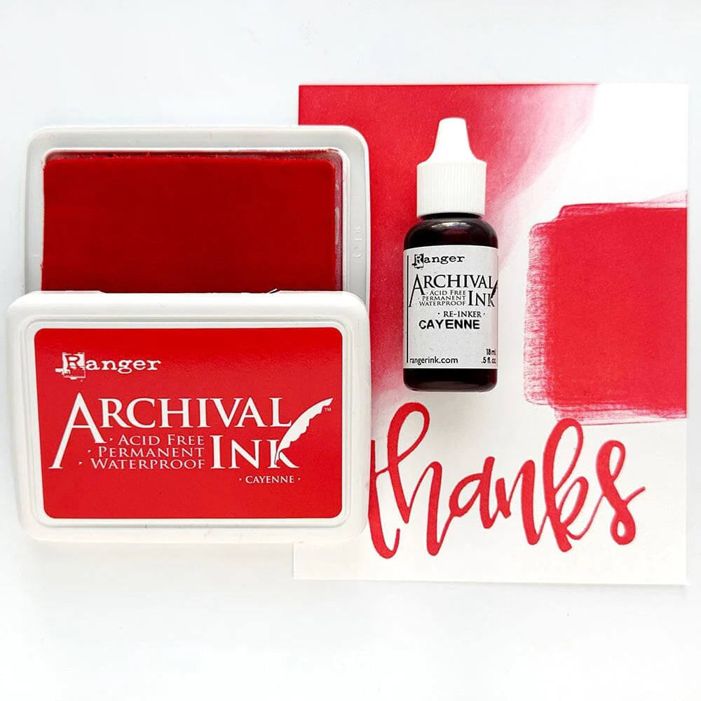 Archival Ink - Reinker - Cayenne