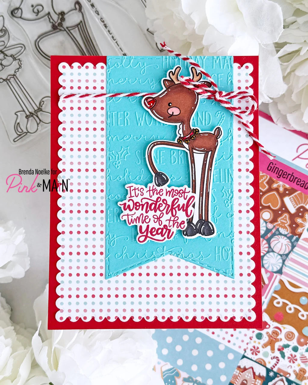 Holly Jolly Sentiments - Stamp & Die