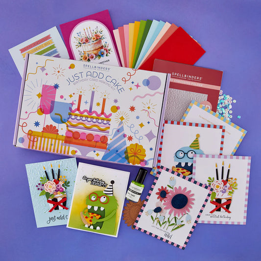 Just Add Cake - Birthday Card Making Kit