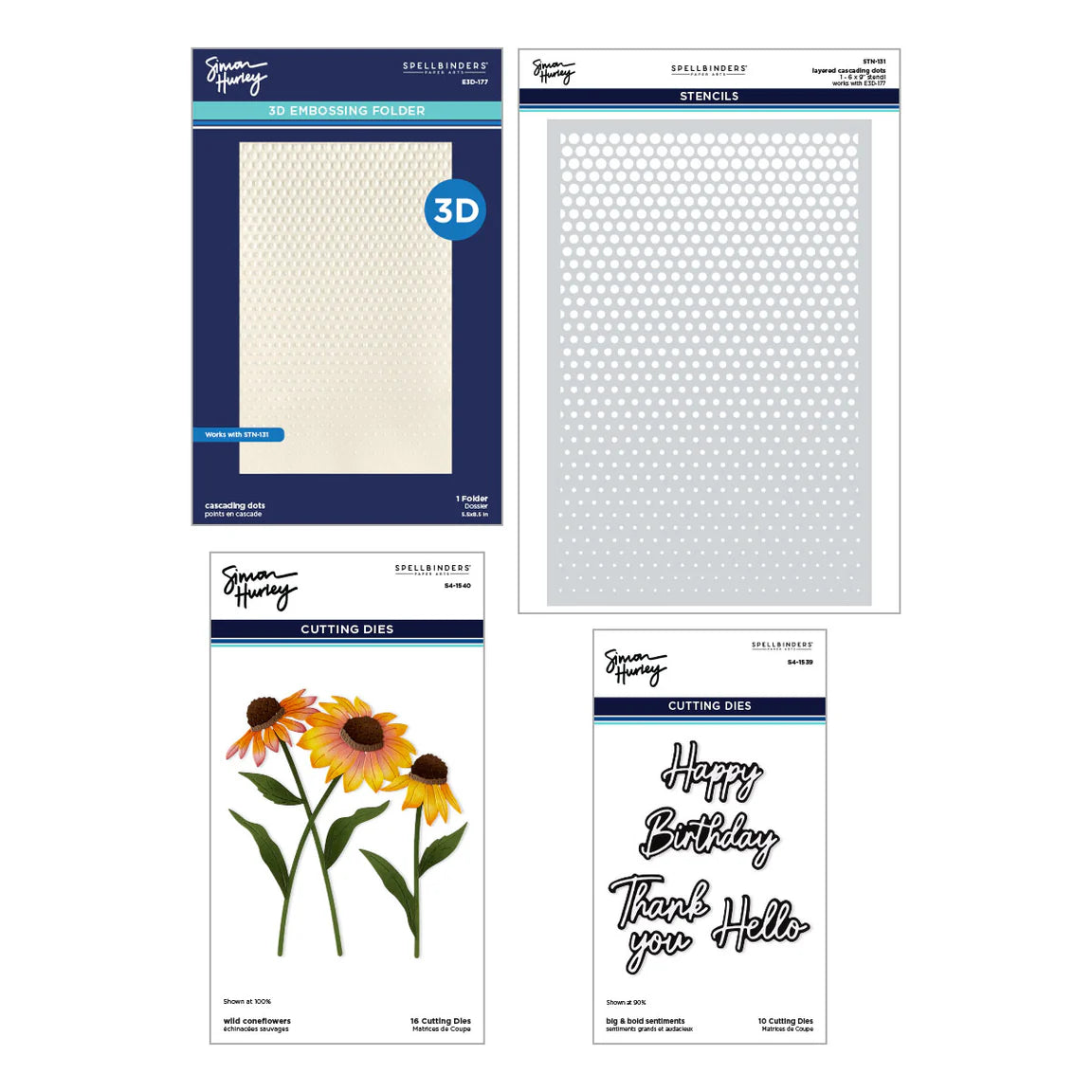 Cascading Coneflowers - I Want It All Bundle
