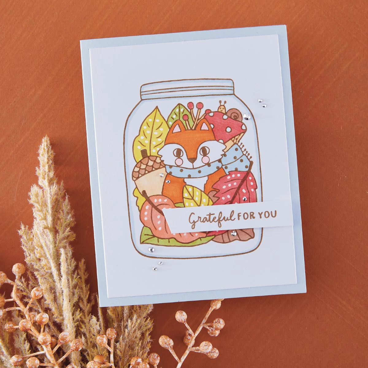 Autumn Hugs Press Plate & Die - BetterPress Society September 2026