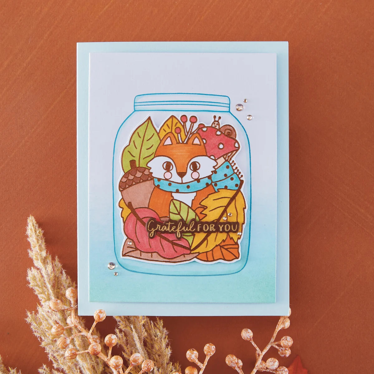 Autumn Hugs Press Plate & Die - BetterPress Society September 2026
