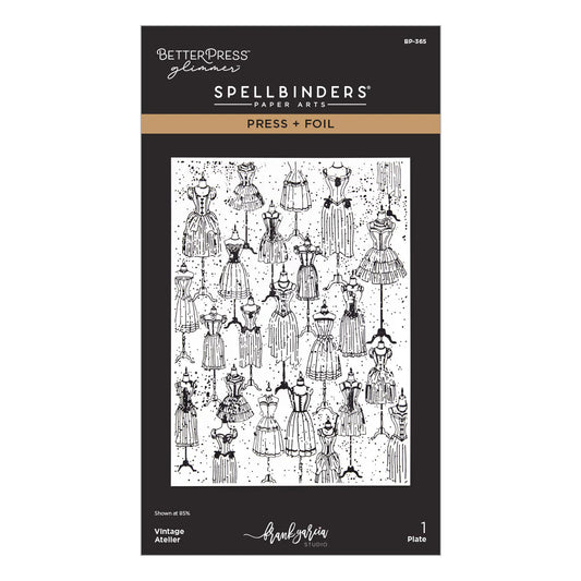 Vintage Atelier - Press & Foil Plate