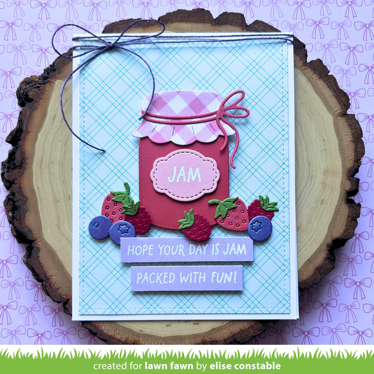 Jam and Honey Sentiments - Stamp