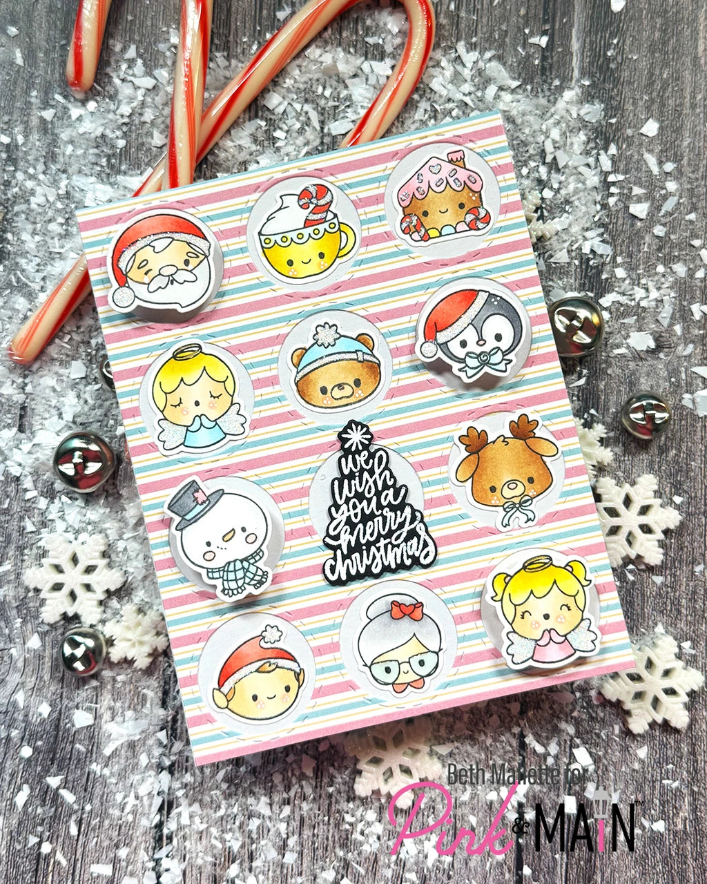 Holly Jolly Sentiments - Stamp & Die