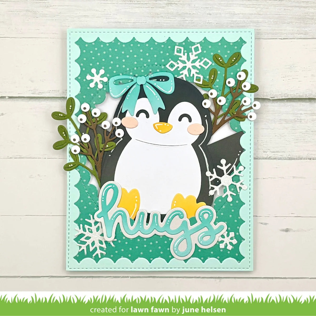 Big Hugs Penguin - Lawn Cuts