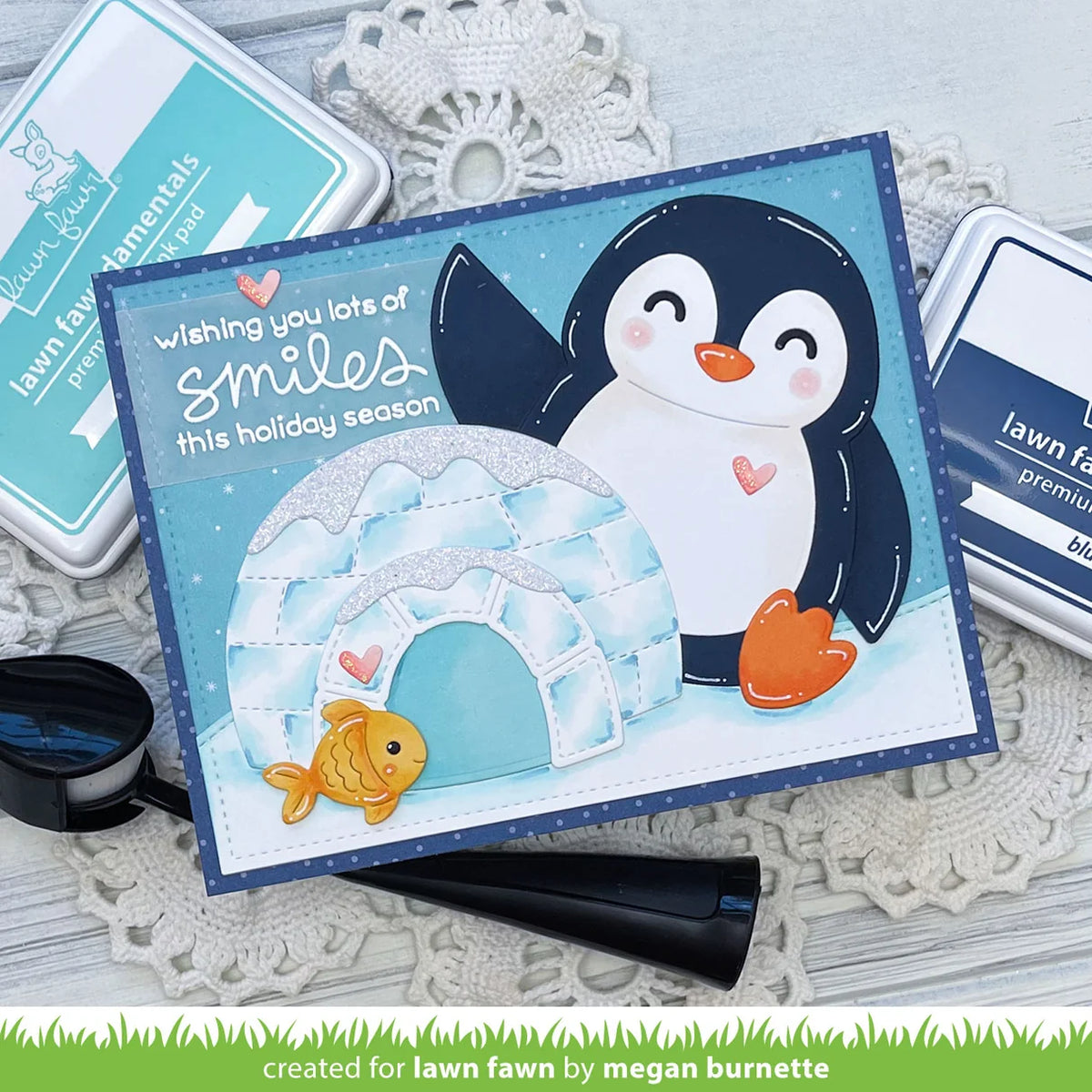 Big Hugs Penguin - Lawn Cuts