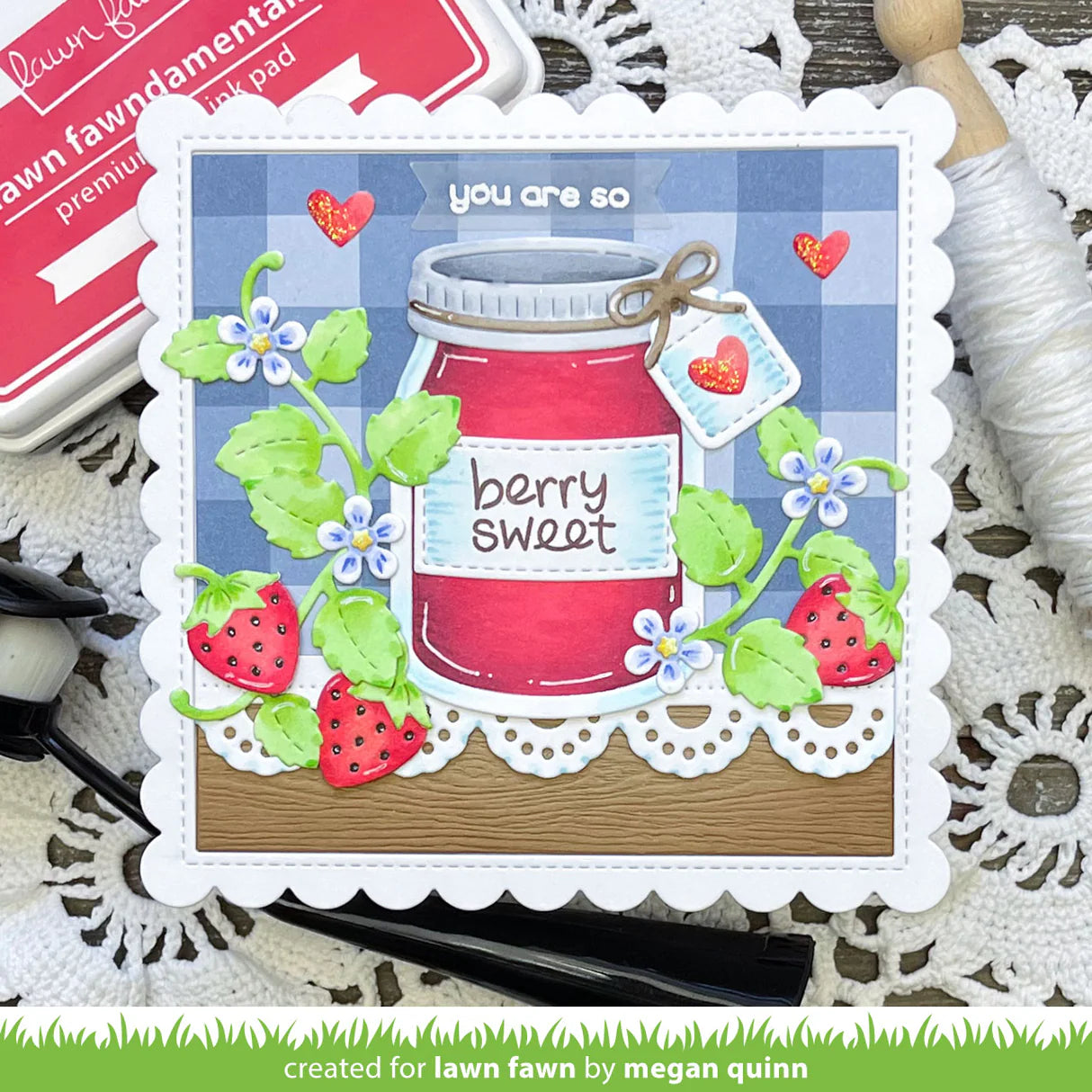 Build-A-Mason Jar - Lawn Cut