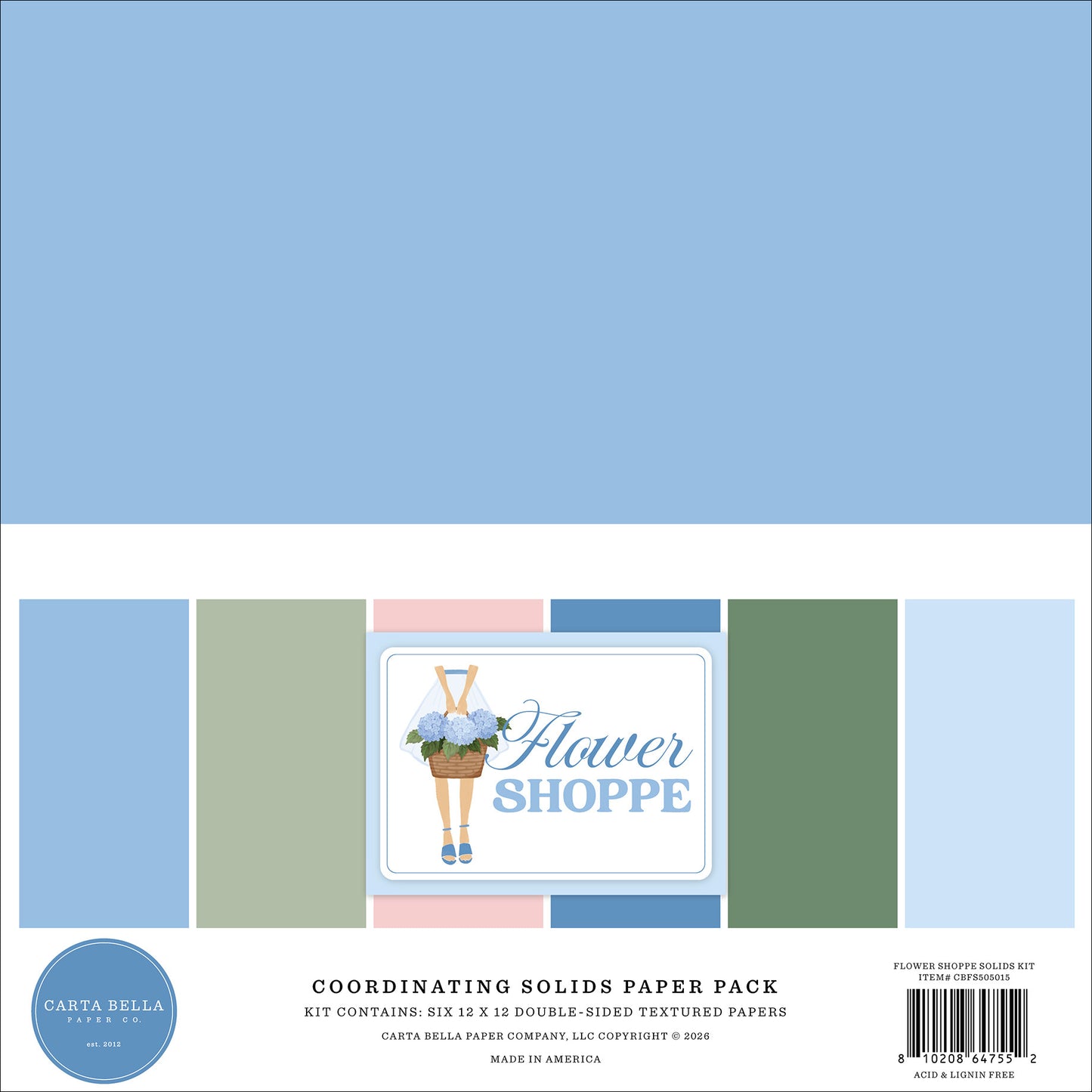 Flower Shoppe - 12x12 Solids