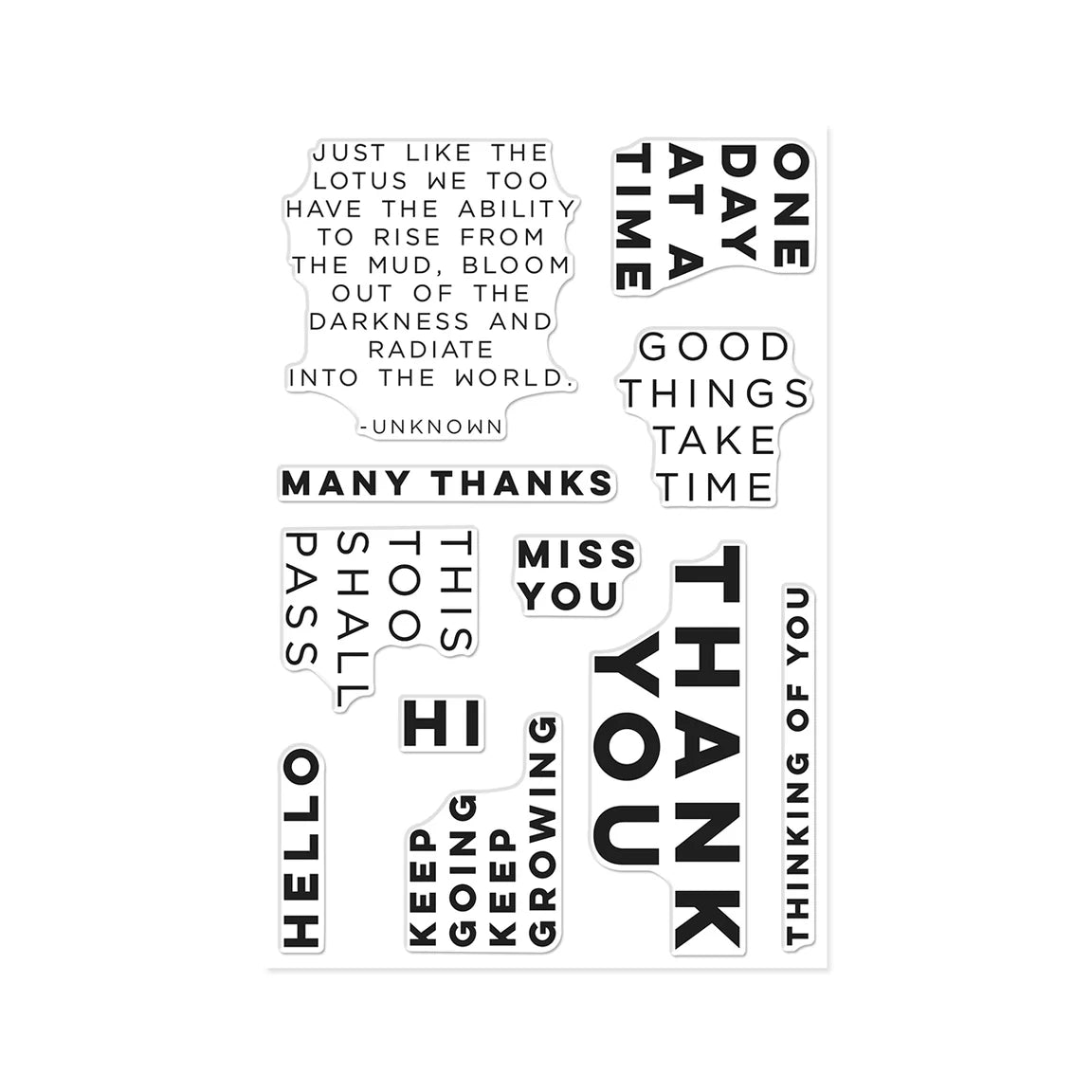 Keep Growing - Stamps