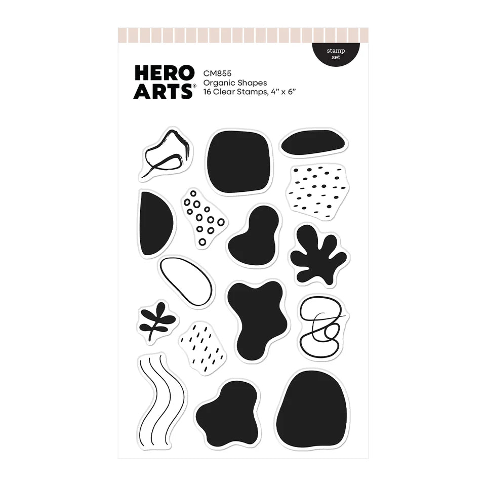 Organic Shapes - Stamp