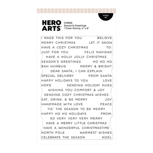 Season's Greetings - Stamp
