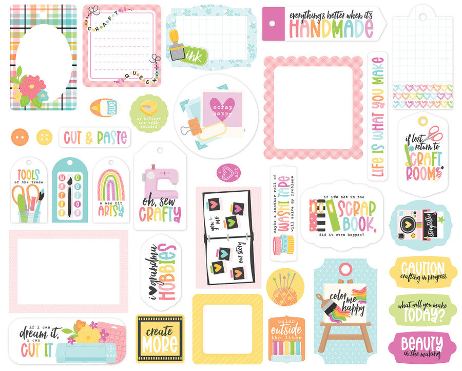 Craft Room- Frames & Tags