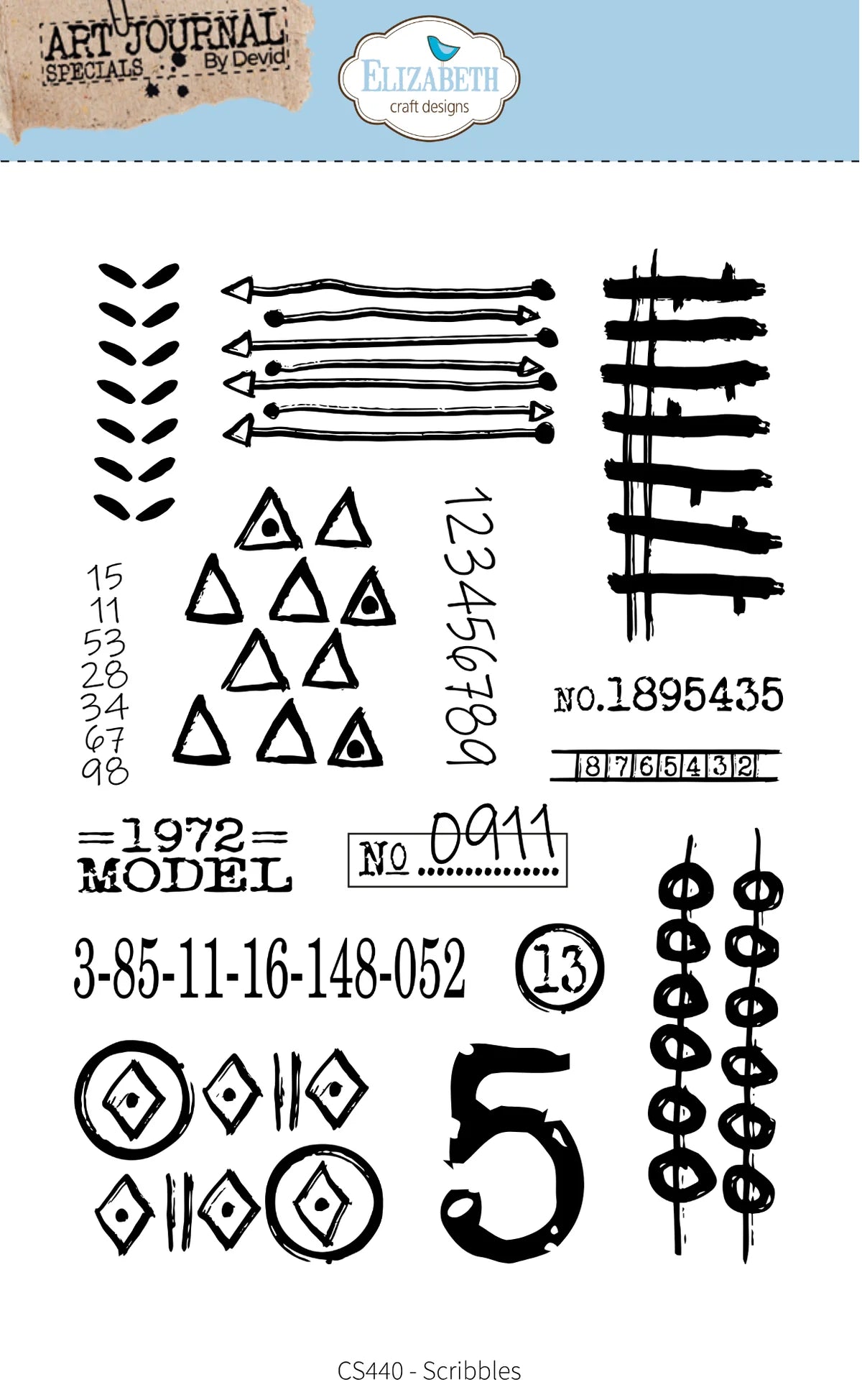 Scribbles - Stamps