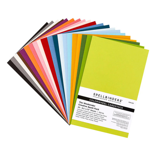 The Weekender ColorWheel Cardstock - 8.5x5.5
