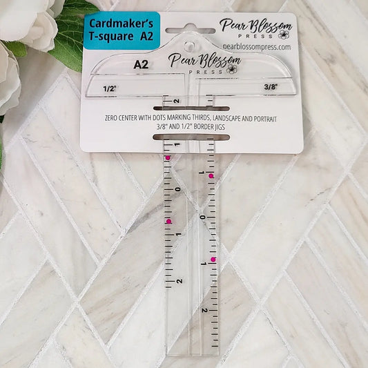 A2 - Cardmaker's  T-Square - Ruler