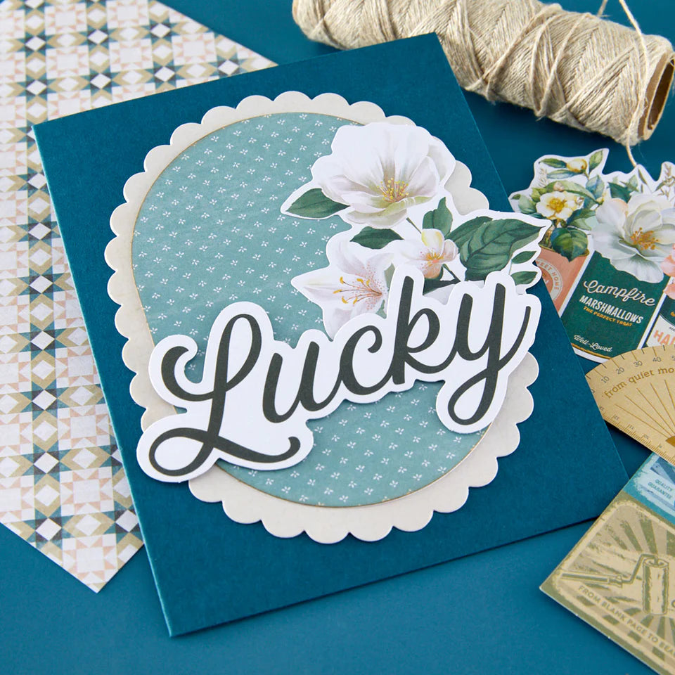 Rosie's Studio - Clementine - Die Cut Clear Stickers