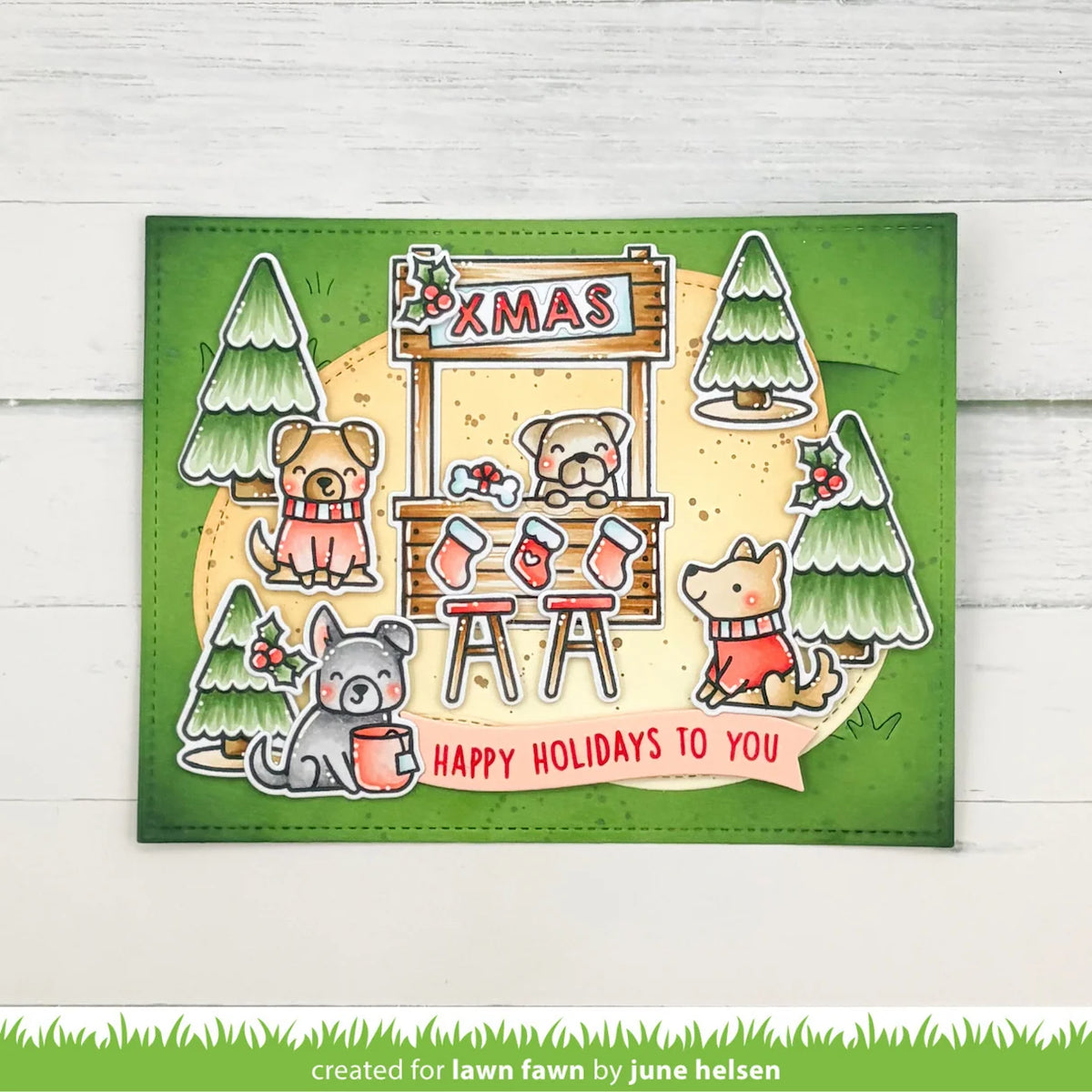 Cozy Dogs - Stamp