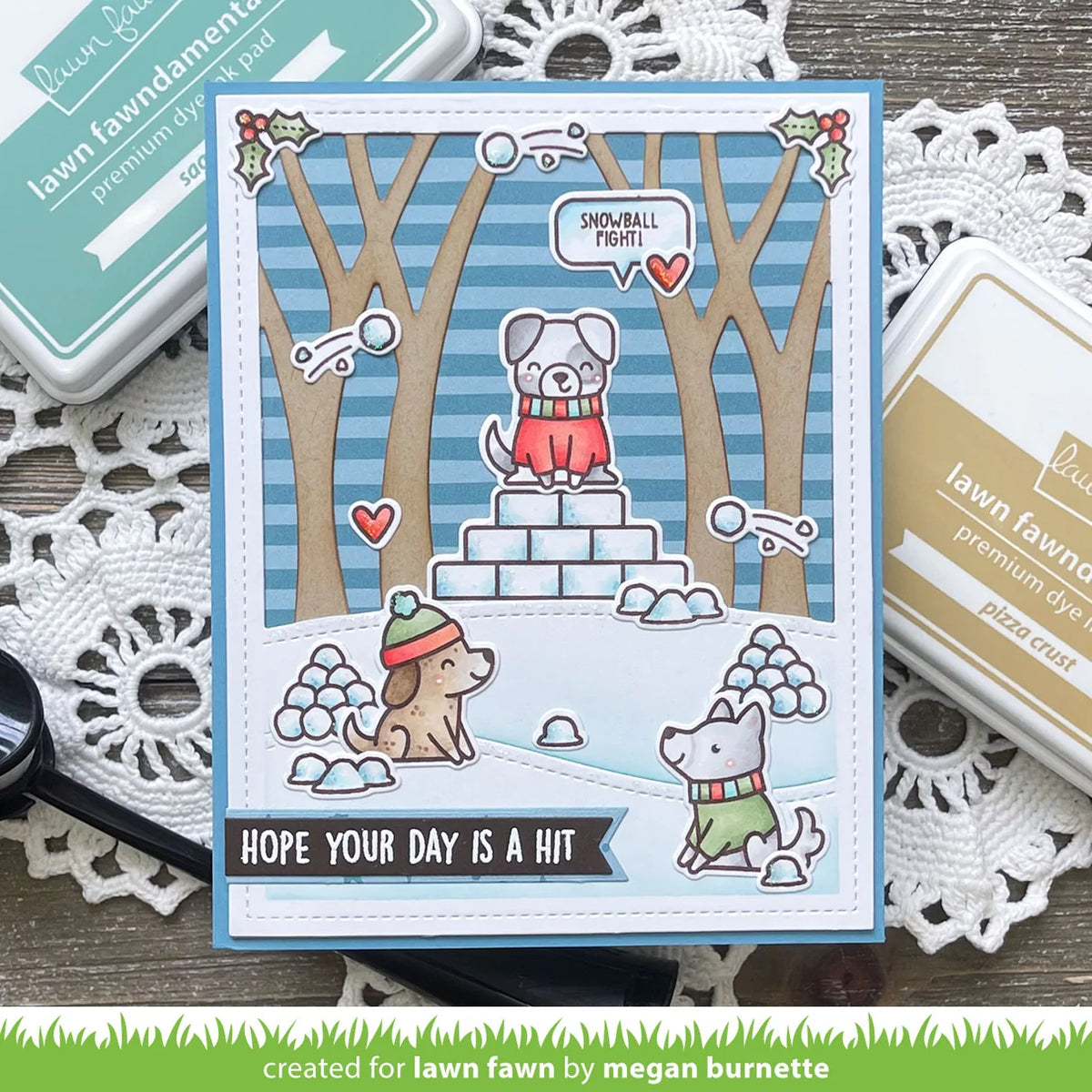 Cozy Dogs - Stamp