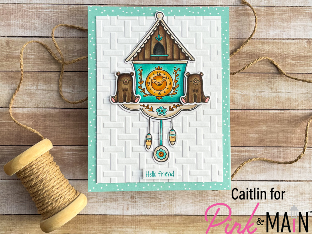 Basket - 6x6 Embossing Folder