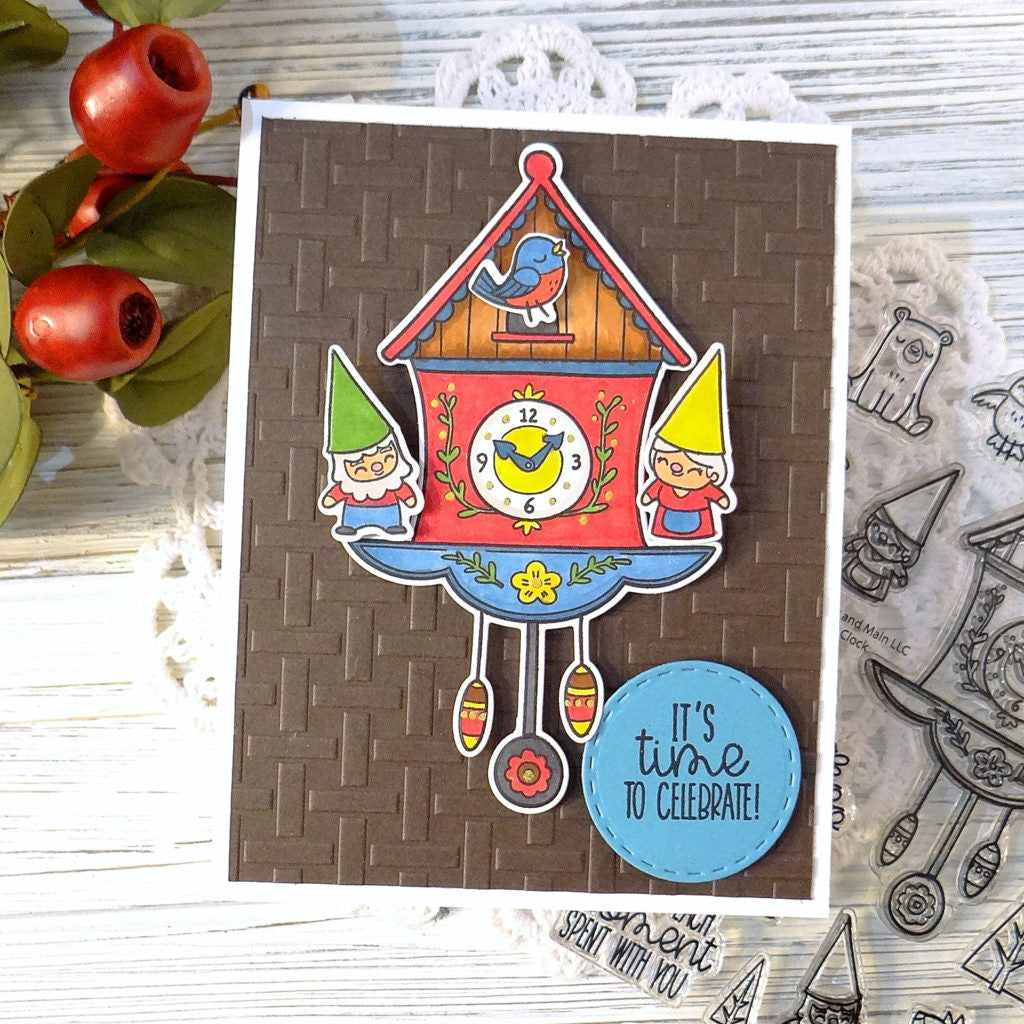 Basket - 6x6 Embossing Folder
