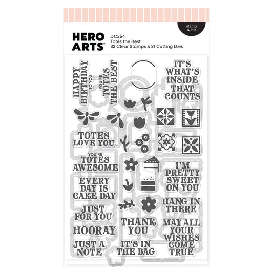 Totes The Best - Stamp & Cut