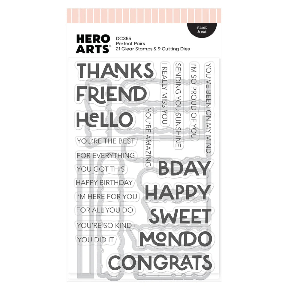 Perfect Pairs - Stamp & Cut