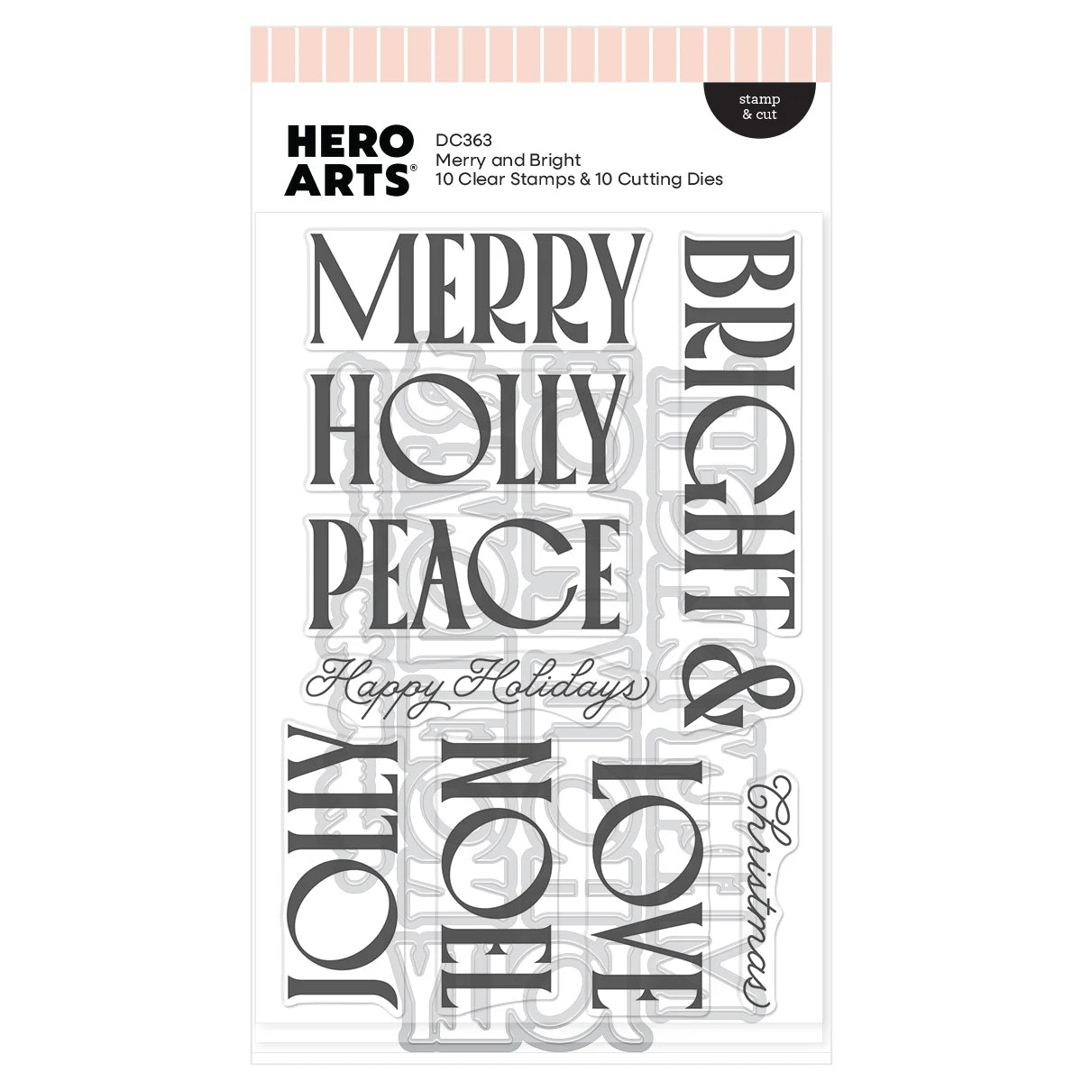 Holiday Stamp Along with Hero Arts 2026