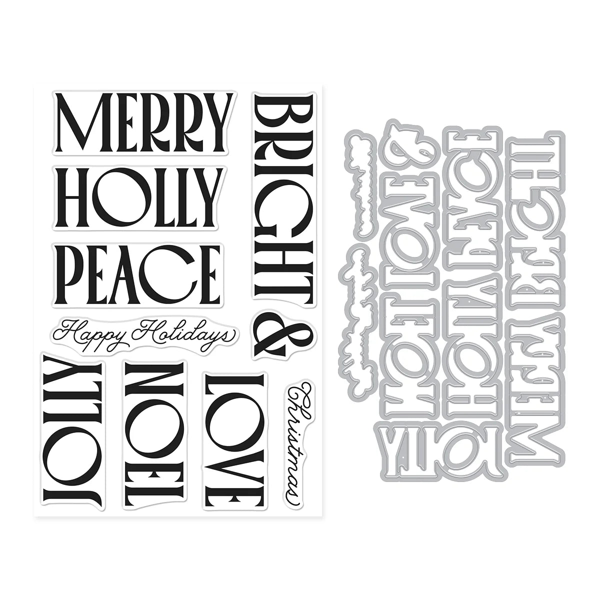 Holiday Stamp Along with Hero Arts 2026